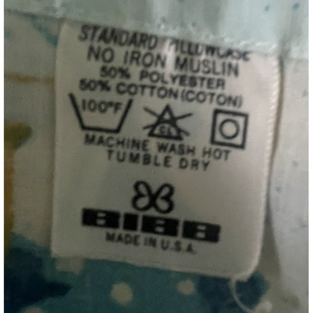 Vintage Pillowcase - Star Wars a New Hope 1977 - USA Standard Size - By Bibb - Picture 3 of 3
